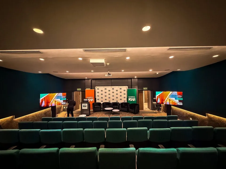 Conference AV setup